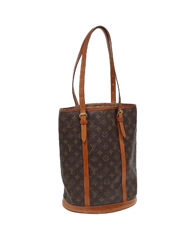 Lightweight And Affordable Bags Monogram Bucket GM Shoulder Bag Stylish And Durable Handbags At Great Value