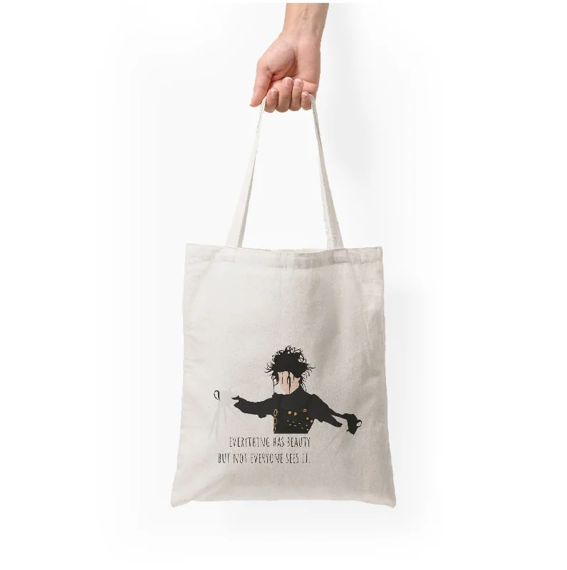 Black Friday Deals On Stylish Handbags Everything Has Beauty - Scissorhands Tote Bag Premium Handbags At Unbeatable Markdowns