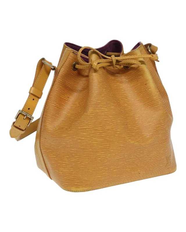 Bags For Playful And Chic Styles Epi Petit Noe Shoulder Bag Exclusive Bag Deals – Perfect For Any Occasion