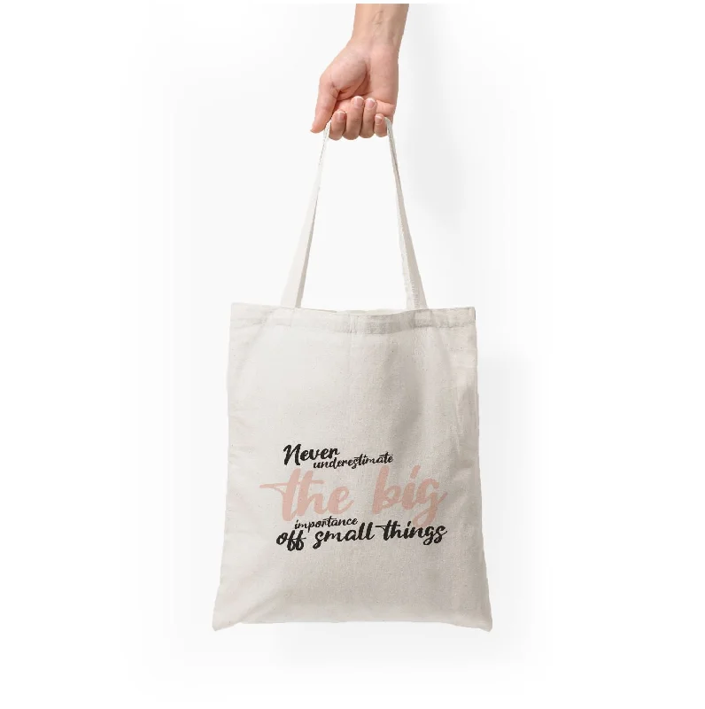 Urban Bags For City Life And Streetwear Fashion The Big Importance Of Small Things Tote Bag Elegant Purses, Shop & Save