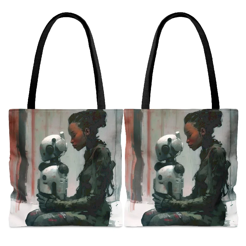 Fashion Forward, Function First Robotics Girl Tote Bag Affordable Elegance, Grab Yours