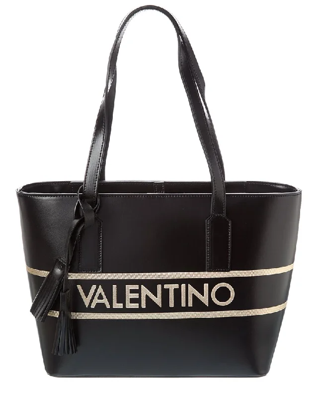Valentino By Mario Valentino Prince Lavoro Leather Tote Trendy Totes, Shop & Save