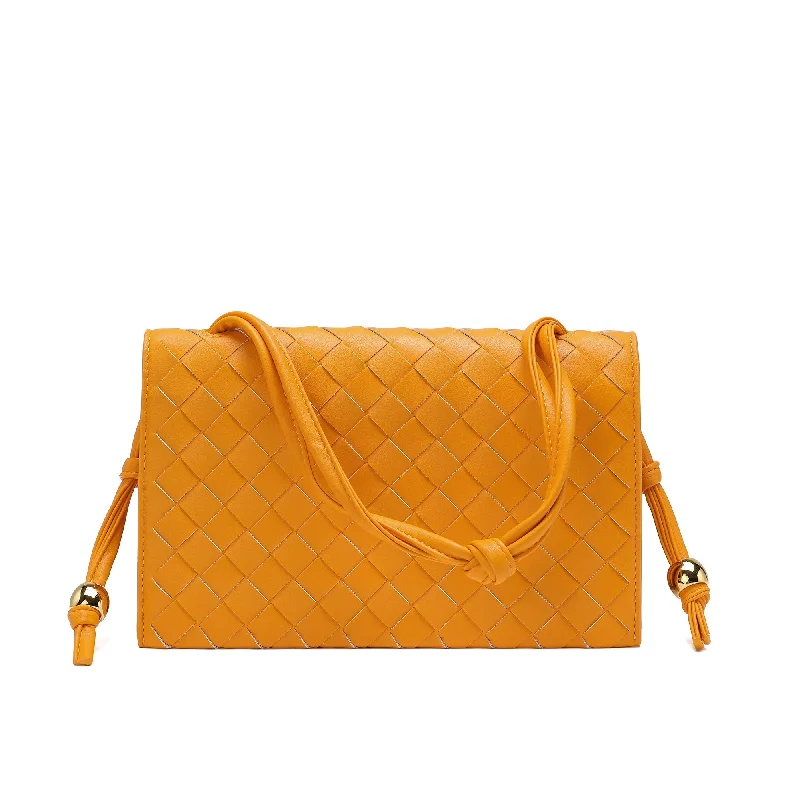 Tiffany & Fred  Woven Leather Shoulder Bag/ Clutch Luxury Meets Affordability – Shop Stunning Bags Now