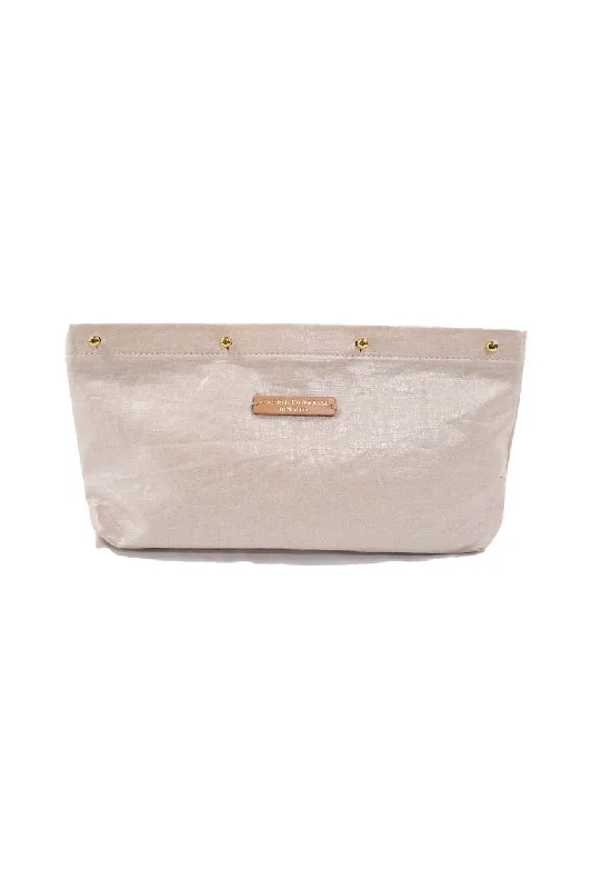Metallic Pink Linen Clutch Cover Best Handbag Sale Of The Season
