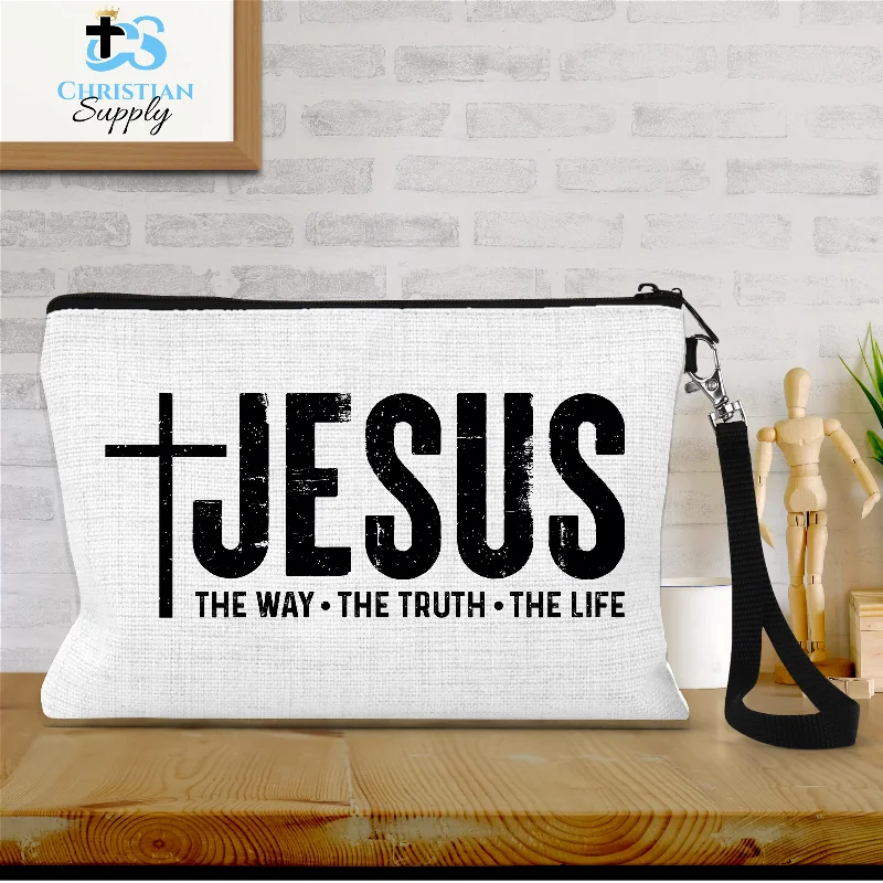 Jesus the Way Truth and Life Wristlet Don't Miss Out – Shop Fashionable Bags At Special Rates