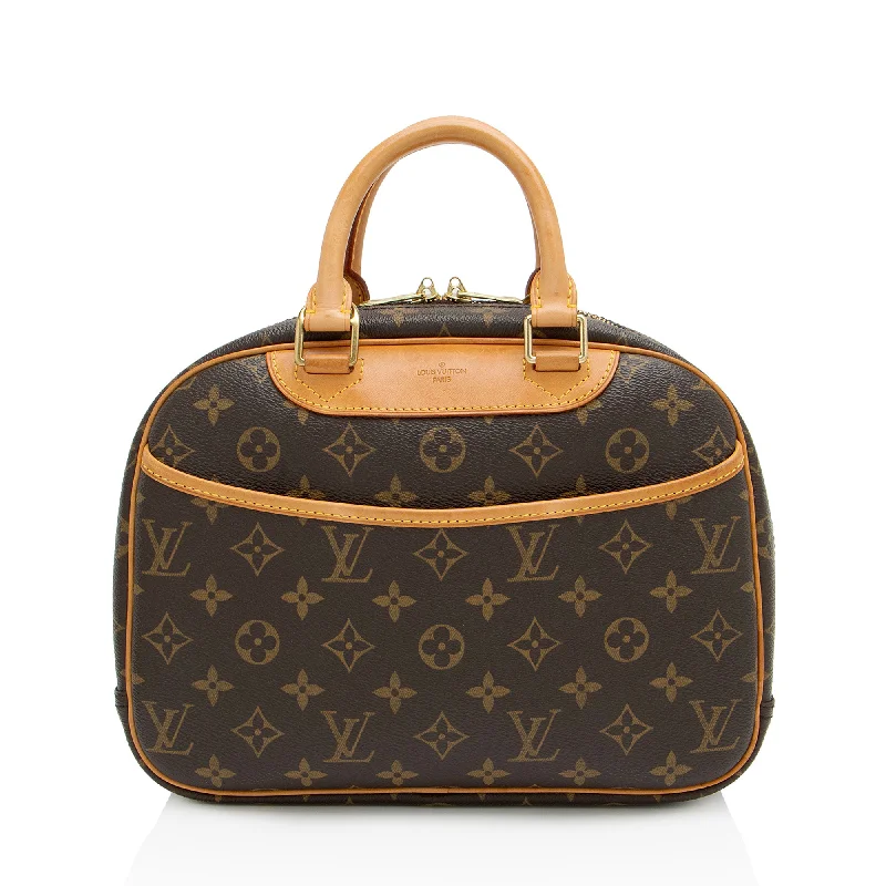 Louis Vuitton Vintage Monogram Canvas Trouville Satchel (SHF-ktyfgJ) Fashion Bags With Huge Discounts