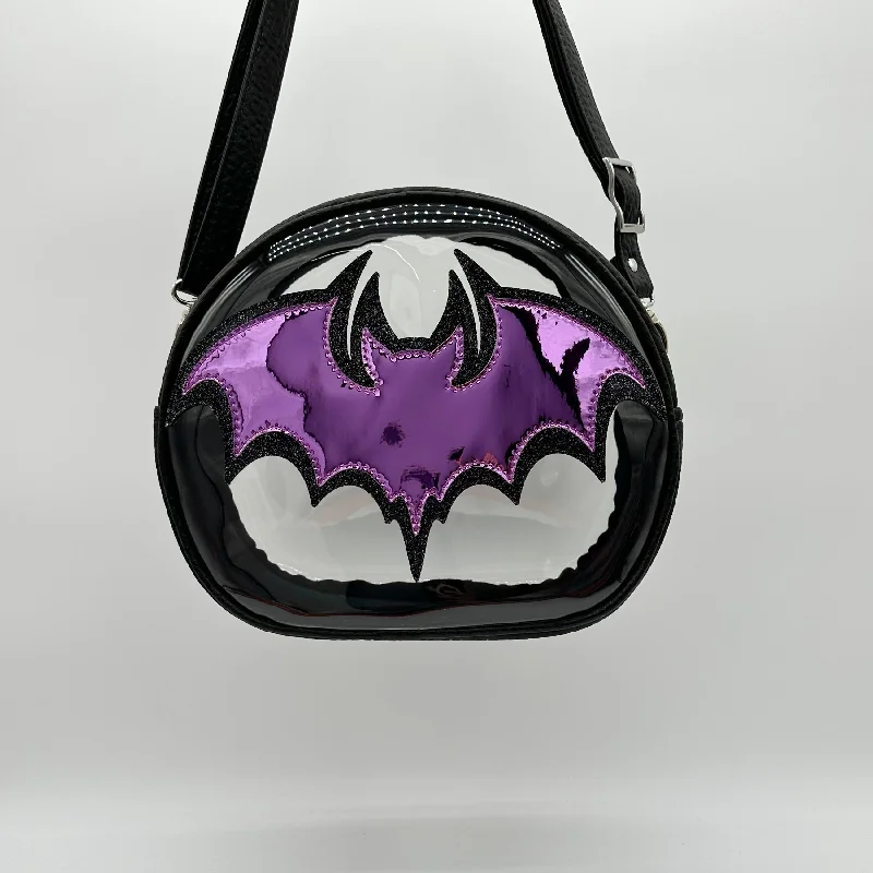 Chic & Modern Sales Layered Bat Clear Cruiser for Concerts Stylish Totes, Exclusive Savings